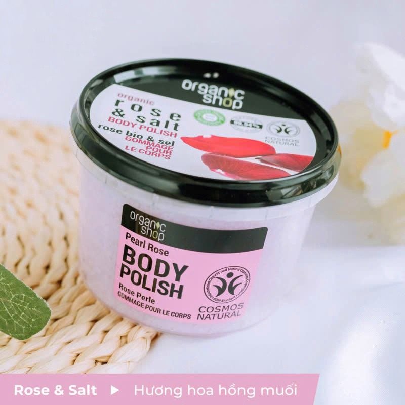Tẩy Da Chết Toàn Thân Organic Shop Body Scrub