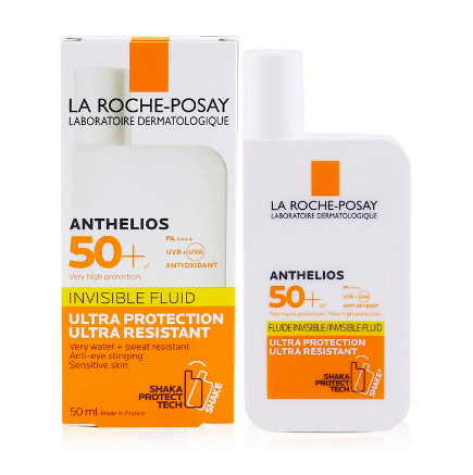 Kem Chống Nắng Dạng Sữa, Bảo Vệ Da Khỏi UVA Dài, Ngăn Ngừa Thâm Nám LA ROCHE-POSAY Anthelios UVMune 400 Invisible Fluid SPF50+ 50ml