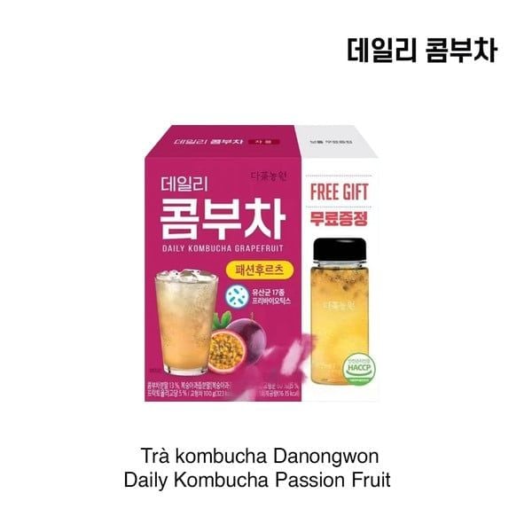 Trà KOMBUCHA Giảm Cân, Đẹp Dáng, Đẹp Da - Hộp 20 Gói (Tặng Bình)
