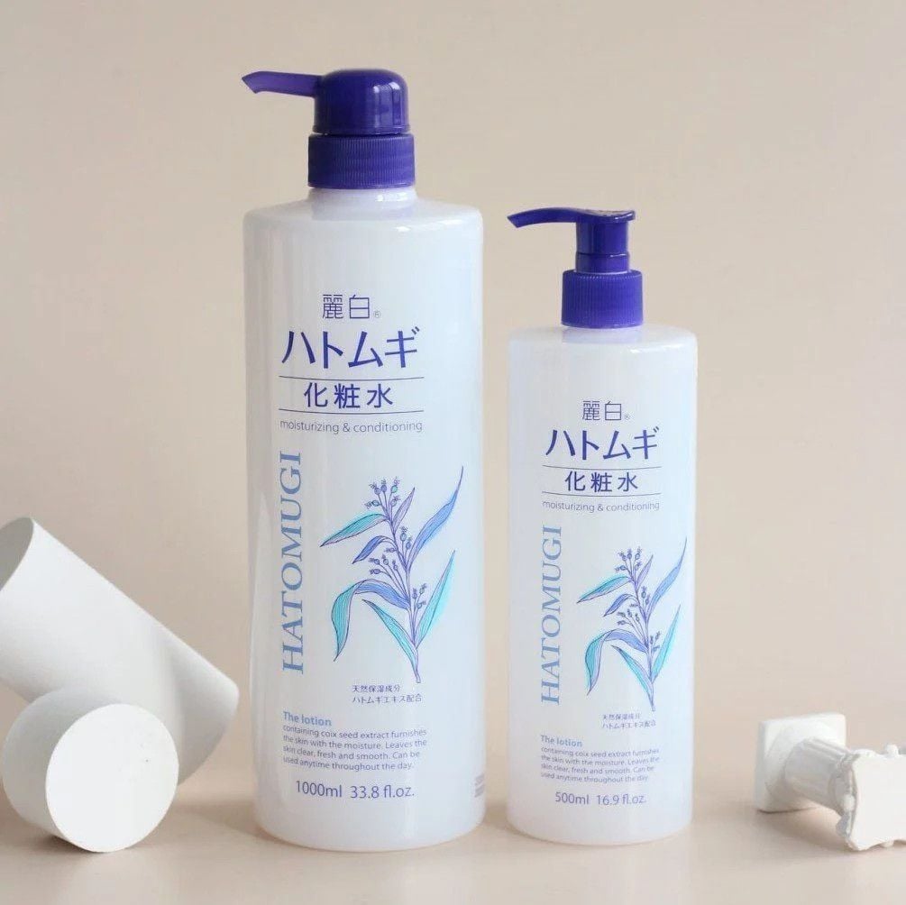 Nước Hoa Hồng Cân Bằng, Dưỡng Ẩm HATOMUGI Moisturizing & Conditioning The Lotion 500ml