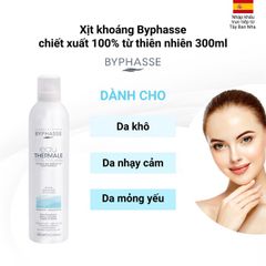 Xịt khoáng cấp ẩm/cấp nước làm dịu phục hồi đa BYPHASSE 300ml