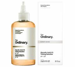 Nước Hoa Hồng Tẩy Tế Bào Chết, Dưỡng Sáng Đều Màu Da The Ordinary Glycolic Acid 7% Toning Solution 240ml