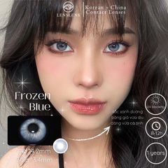 Lens Thời trang DOUYIN (cặp) - FROZEN BLUE 0-3 độ