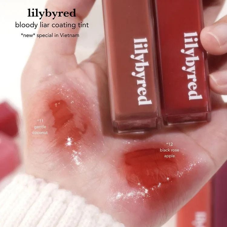 Son Tint Lilybyred Siêu Lì Gentle Coconut Bloody Liar Coating Tint