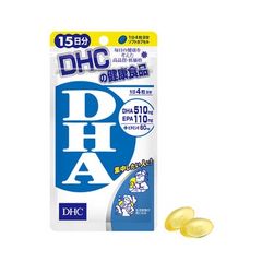 Viên Uống Bổ Não, Cải Thiện Trí Nhớ, Bổ Mắt, Làm Đẹp Da DHC DHA 60 viên-15 ngày