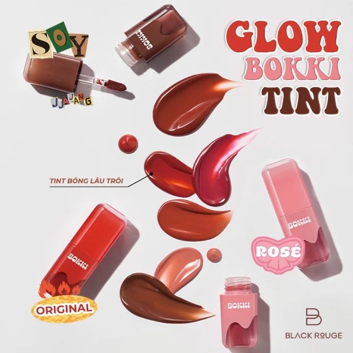 Son Tint Black Rouge Glow Bokki Tint 49.1g