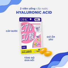 Viên Uống Giữ Ẩm, Cấp Nước DHC Hyaluronic Acid 60 viên-30 ngày