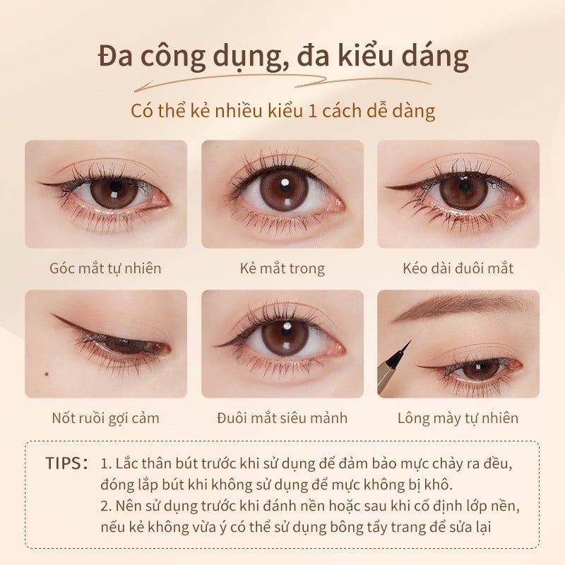 Bút Kẻ Mắt JUDYDOLL Slim Liquid Eyeliner