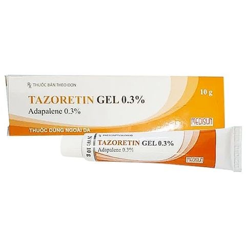 Gel Đặc Trị Mụn Medisun TAZORETIN 0.3% Gel 10g