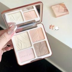 Bảng Tạo Khối/ Bắt Sáng JUDYDOLL 4 Ô Highlight & Contour