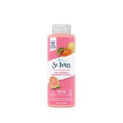 Sữa Tắm Chiết Xuất Cam Chanh Tẩy Tế Bào Chết Dịu Nhẹ St.IVES Radiant Skin Pink Lemon & Mandarin Orange Exfoliating Body Wash