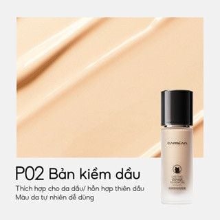 Kem Nền Carslan Dạng Lỏng Kiểm Soát Dầu Lâu Trôi Chống Thấm Nước Suốt 24h 30g