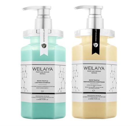 Bộ Dầu Gội Phục Hồi Đa Tầng Nấm Truffle WEILAIYA 450ml