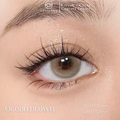 Lens Thời Trang DOUYIN (Cặp) - Ocean Brown