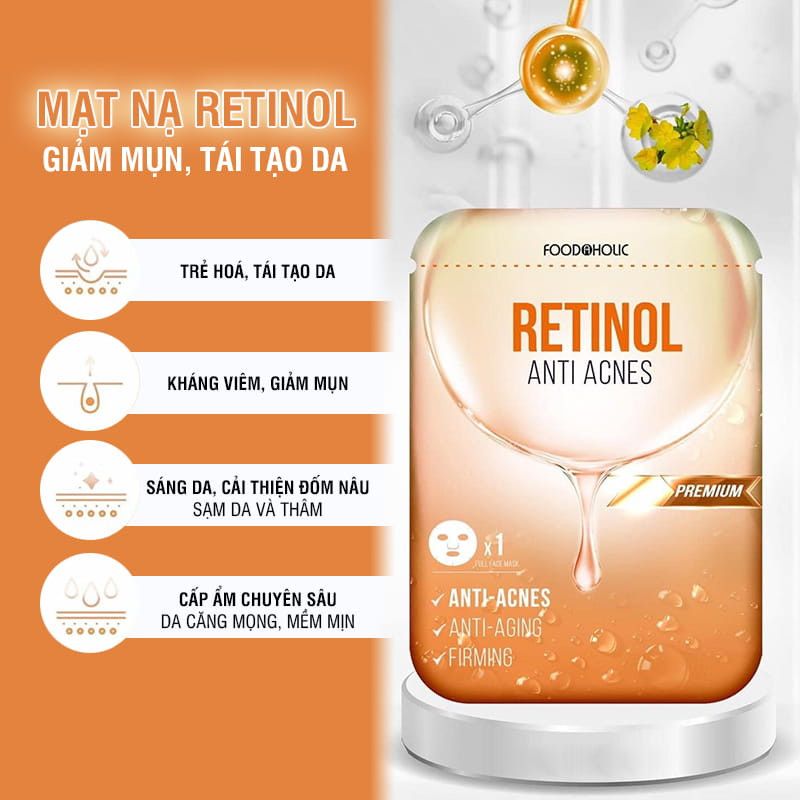 Mặt Nạ FOODAHOLIC Anti Mask 23ml