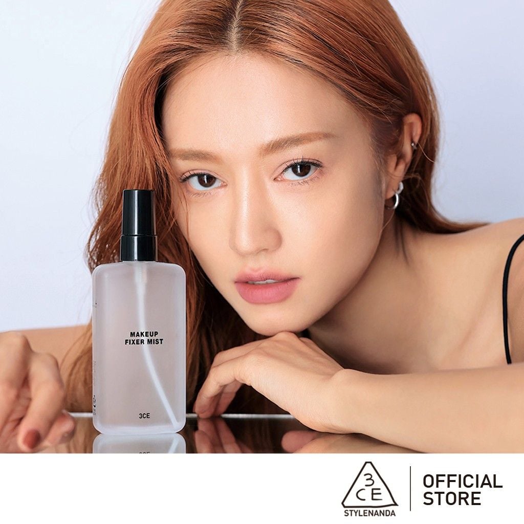 Xịt  Khóa MAKEUP Giữ Lớp Trang Điểm Lâu Trôi 3CE Make Up Fixer Mist 95ml