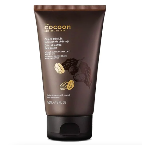 Kem Tẩy Da Chết Chiết Xuất Cà Phê Đắk Lắk The Cocoon Coffee Face Polish 150ml