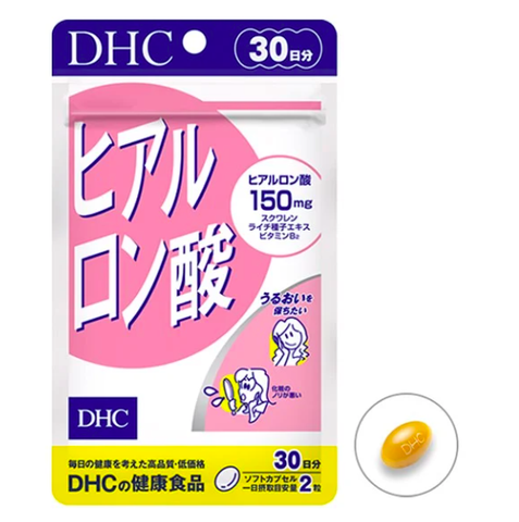 Viên Uống Giữ Ẩm, Cấp Nước DHC Hyaluronic Acid 60 viên-30 ngày