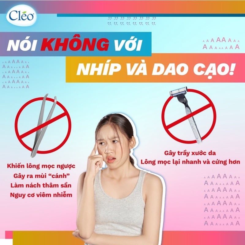 Kem Tẩy Lông Cléo 50g