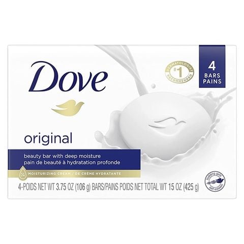 Xà Phòng Dưỡng Ẩm Dove Original Beauty Bar With Deep Moisture 106g