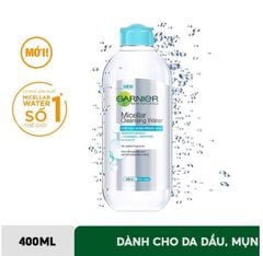 Nước Tẩy Trang Làm Sạch Sâu Garnier Micellar Cleansing Water