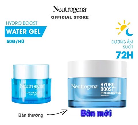 Kem Dưỡng Ẩm Cấp Nước Da Dầu & Da Hỗn Hợp Neutrogena Hydro Boost Hyaluronic Acid Water Gel 50ml