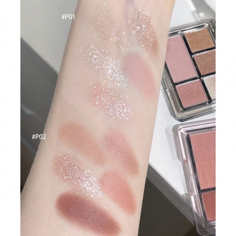 Bảng Phấn Mắt 5 Ô - VEECCI x Spongebob Eyeshadow Palette