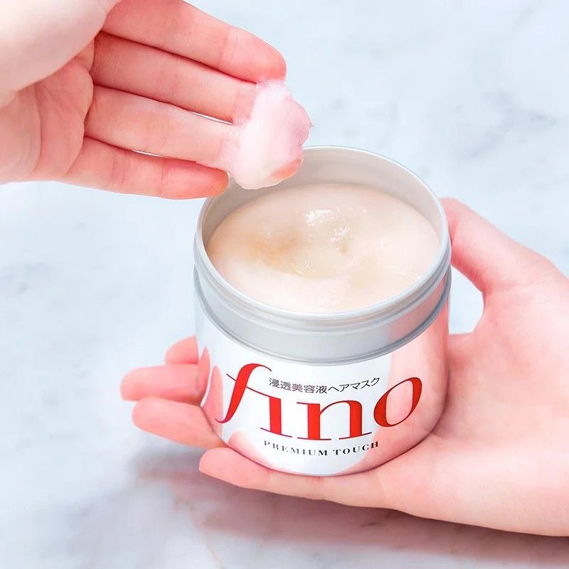 Kem Ủ Dưỡng Ẩm, Giúp Tóc Phục Hồi, Suôn Mượt Fino Premium Touch 230g