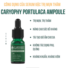 Tinh Chất Chăm Sóc Cho Da Mụn Caryophy Portulaca Ampoule