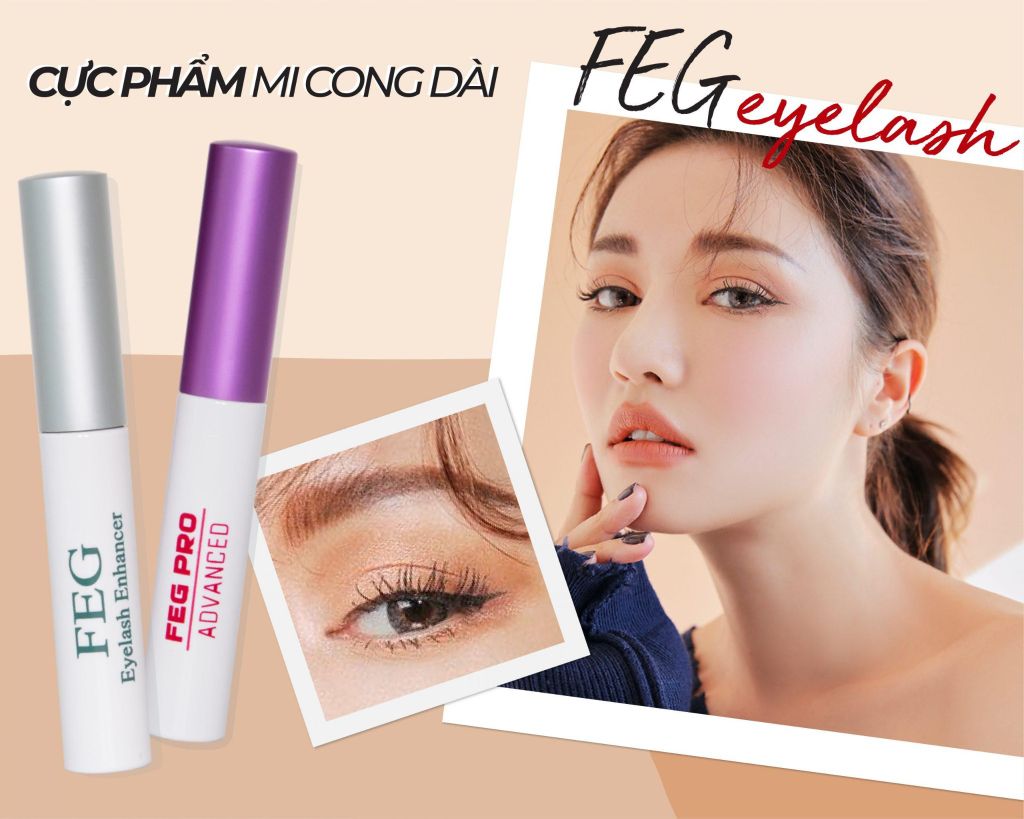 Dưỡng Mi Ngày Và Đêm FEG Eyelash Dưỡng Mi Dài, Dày, Đen, Khỏe Đẹp 3ml