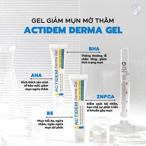 Gel Giảm Mụn Thâm Actidem Derma Gel 18g