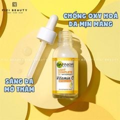 Tinh Chất Tăng Cường Sáng Da Mờ Thâm Garnier Light Complete Vitamin C 30X Booster Serum 30ml