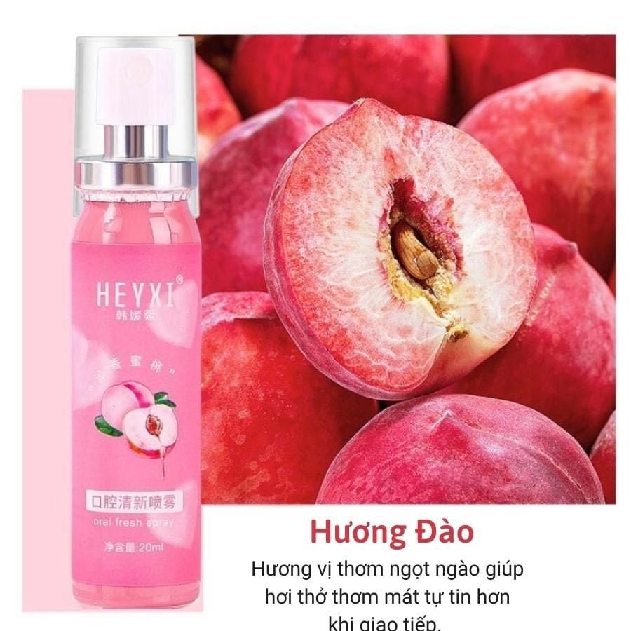 Xịt Thơm Miệng Heyxi Oral Cavity Fresh Spray 20ml