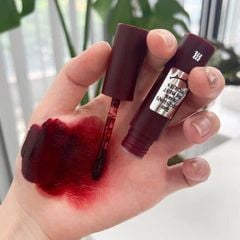 Son Kem Siêu Lì, Mịn Môi Merzy Noir In The Mellow - M13 Vapor Red Red Edition (Tone Đỏ Trầm)