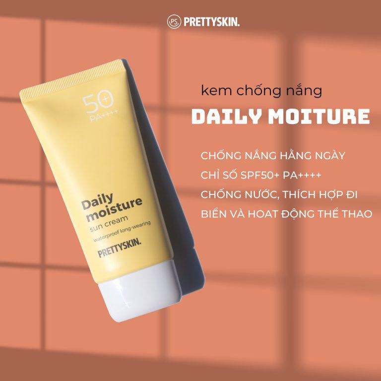 Kem Chống Nắng Prettyskin Dưỡng Ẩm, Chống Trôi 70Ml