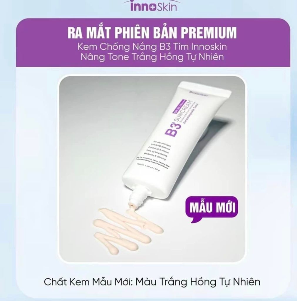 Kem Chống Nắng Innoskin B3 Suncream 50g