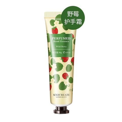 Kem Dưỡng Cấp Ẩm & Dưỡng Trắng Da Tay MAYCREATE 30g - Wild Berry (Hương Dâu Rừng)