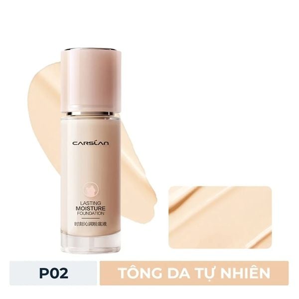 Kem Nền Carslan Dạng Lỏng Kiểm Soát Dầu Lâu Trôi Chống Thấm Nước Suốt 24h 30g