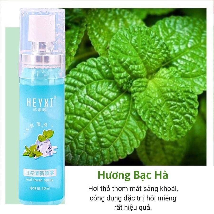 Xịt Thơm Miệng Heyxi Oral Cavity Fresh Spray 20ml