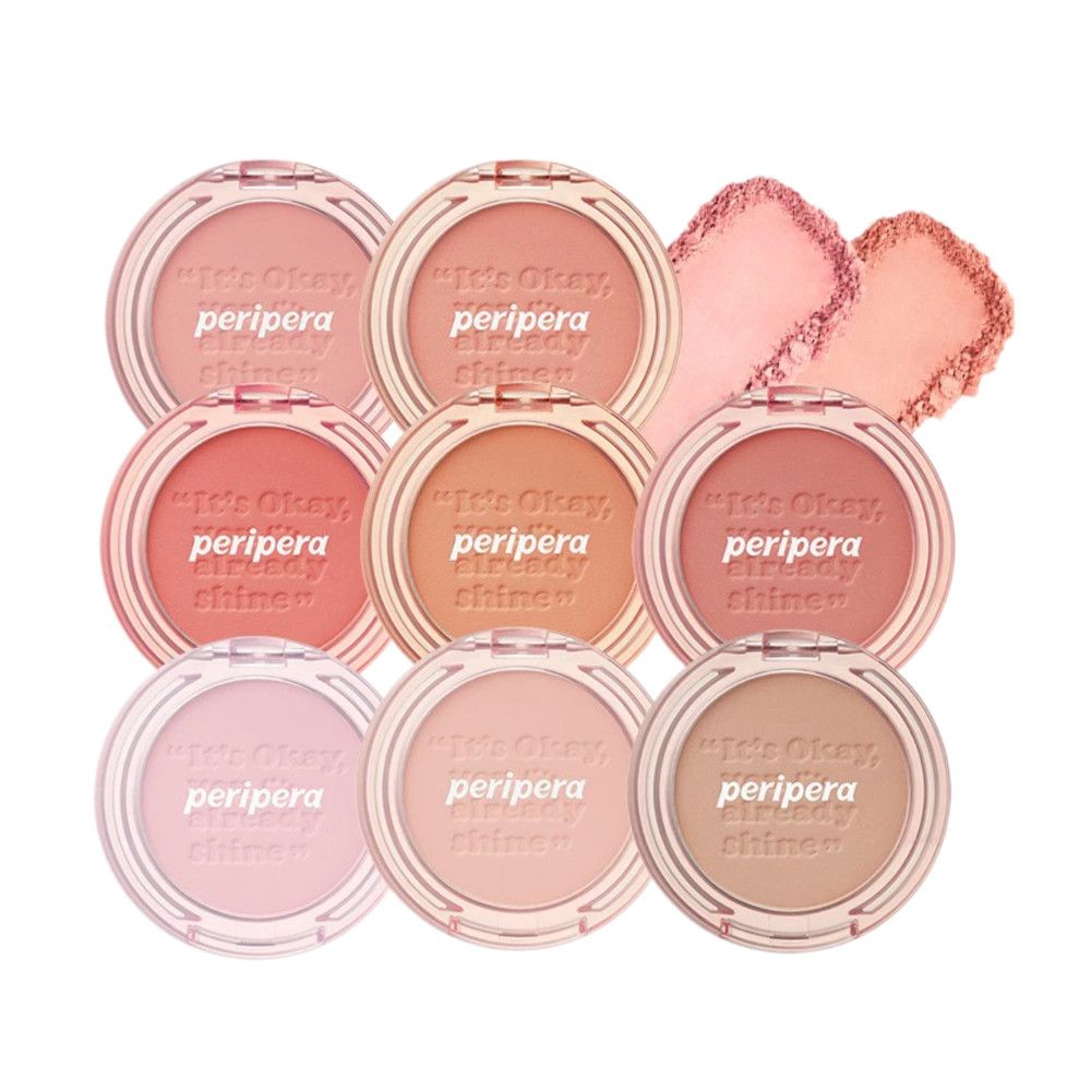 Phấn Má Hồng Siêu Xinh Peripera Pure Blushed Sunshine Cheek 4.2g