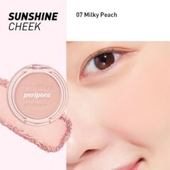 Phấn Má Hồng Siêu Xinh Peripera Pure Blushed Sunshine Cheek 4.2g