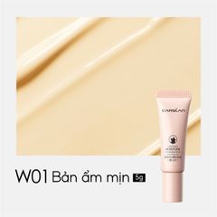 Kem Nền Carslan Dạng Lỏng Kiểm Soát Dầu Lâu Trôi Chống Thấm Nước Suốt 24h 30g