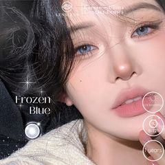 Lens Thời trang DOUYIN (cặp) - FROZEN BLUE 0-3 độ