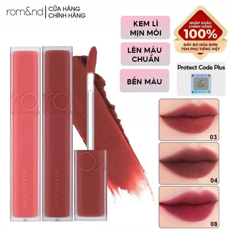Son Kem Lì Romand Blur Fudge Tint 5g
