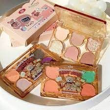 XIXI Bảng Phấn Mắt 6 Ô Work Bear 6 Color Eyeshadow Palette