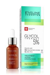 Tinh chất Eveline Glycol Therapy 5% se khít lỗ chân lông ngừa mụn 18ml