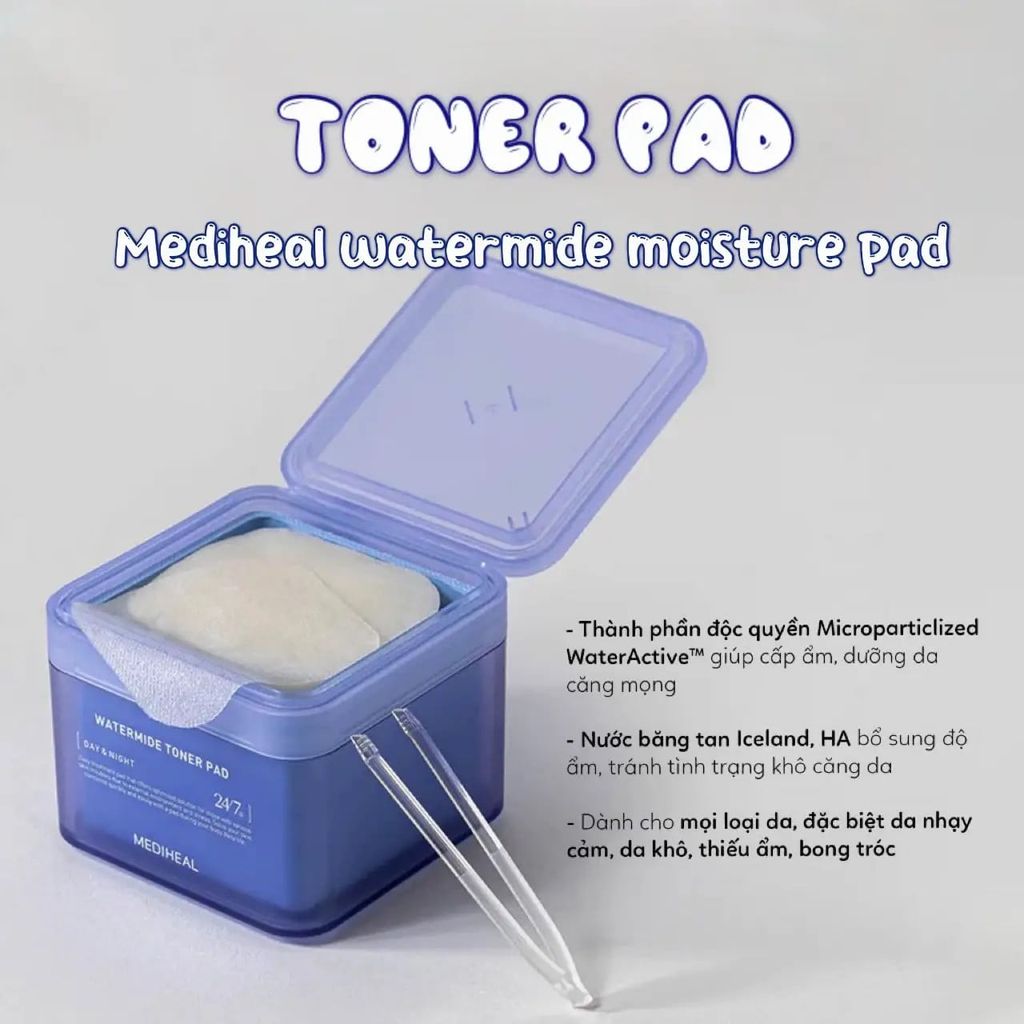 Toner Pad Mediheal 100 Miếng