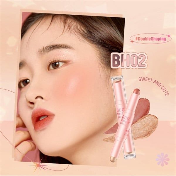 Thỏi Kem Bắt Sáng PINKFLASH 3D Hai Đầu Tiện Lợi 30G - F21 30g