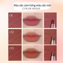 Chì Kẻ Viền Môi Định Hình Môi, Chống Thấm Nước, Lâu Trôi VEECCI
