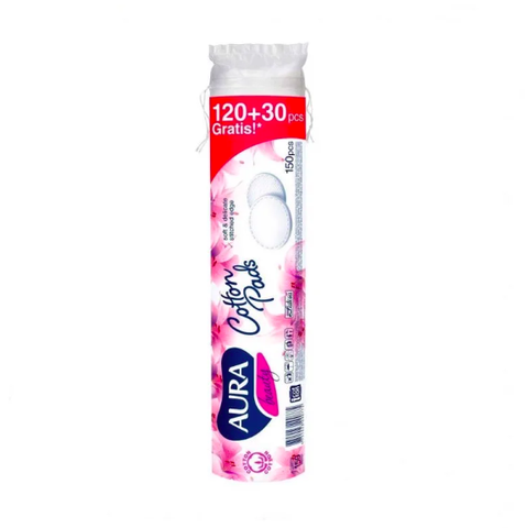 Bông Tẩy Trang AURA Beauty Cotton Pads - 150 miếng
